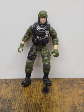 Sentinel One True Heroes Combat Trooper Figure by Chap Mei